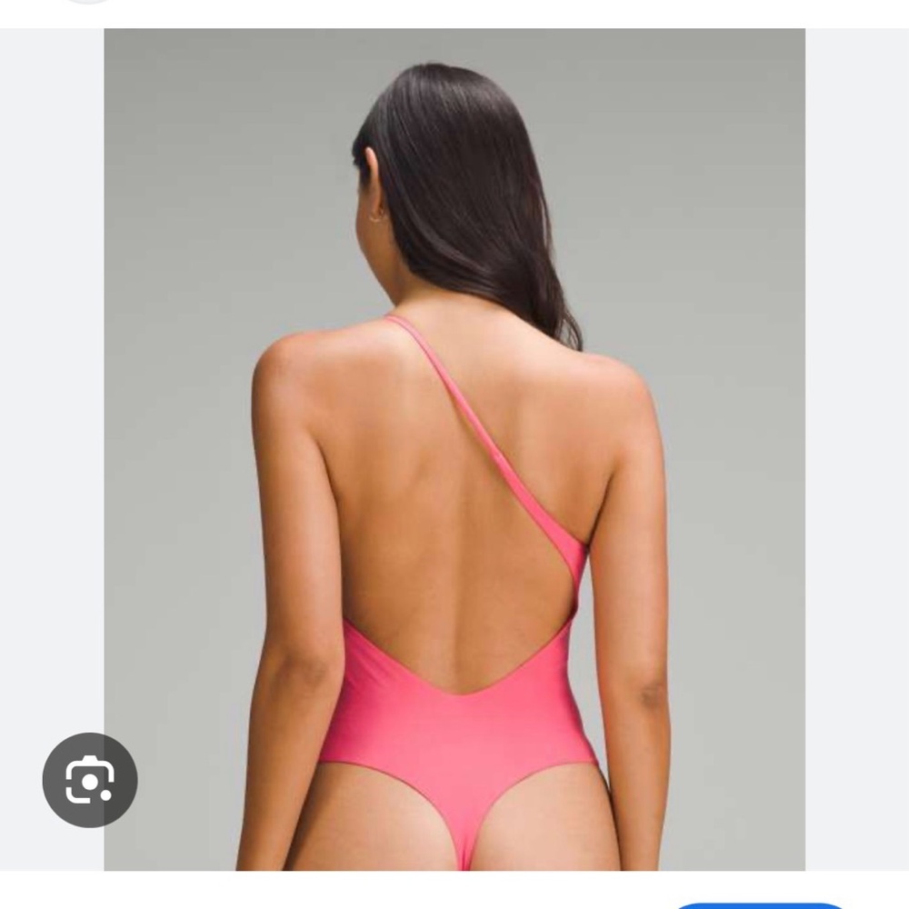 Lululemon Wundermost Ultra-Soft Nulu One Shoulder Spaghetti Strap Bodysuit